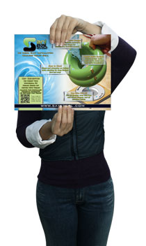 24x36 Sani Seal Poster